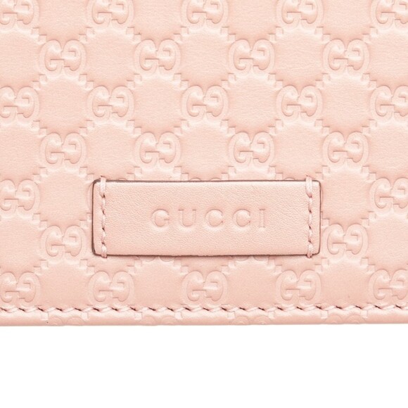 GUCCI Pink Leather Wallet - Picture 9 of 12